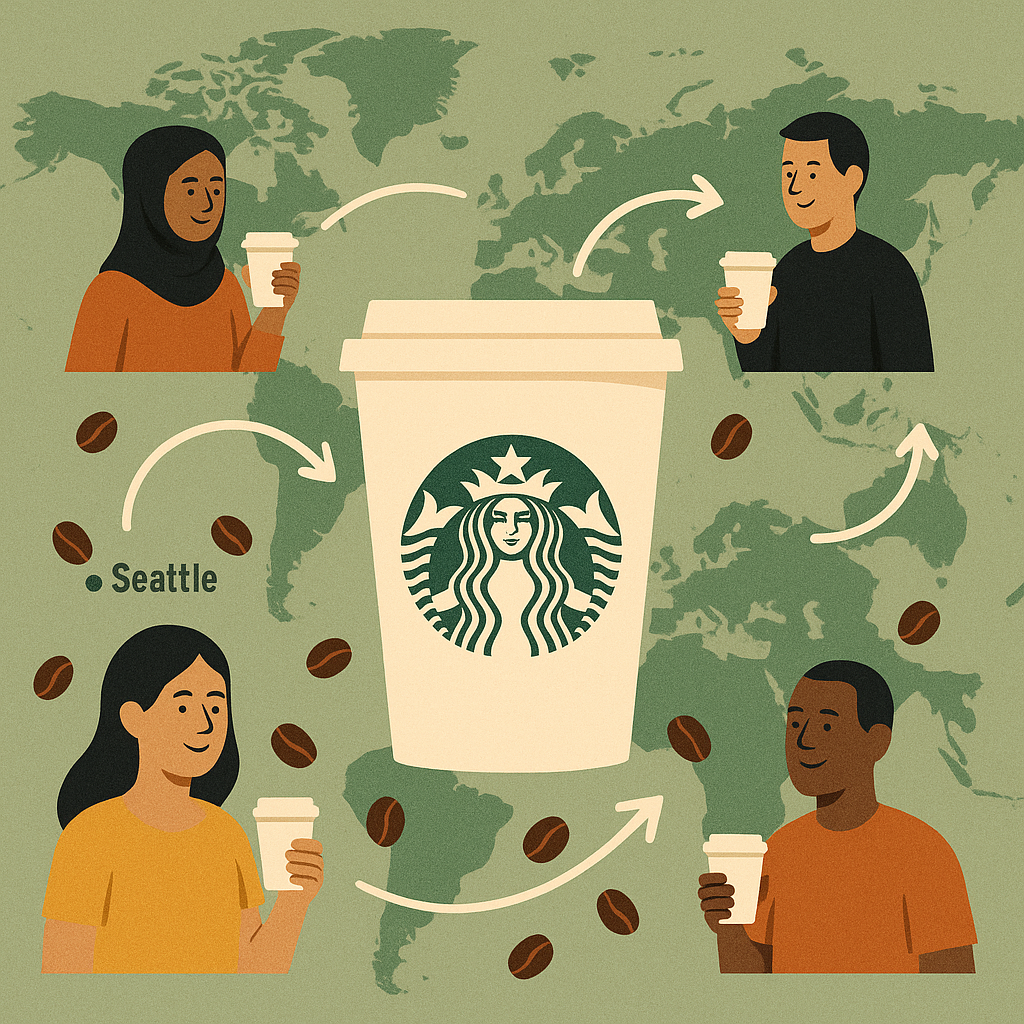 How Starbucks Took Its Coffee Culture Global?